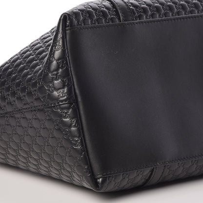 Gucci Soft Microguccissima Dome Satchel Black 8 of 9
