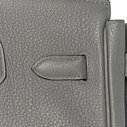 Hermes Togo Birkin 30 Gris Mouette 14 of 38