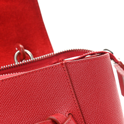 Celine Grained Calfskin Nano Belt Bag Coquelicot 11 of 14