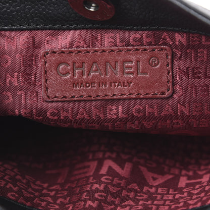 Chanel Caviar Square Quilted Shoulder Bag Black 5 of 8