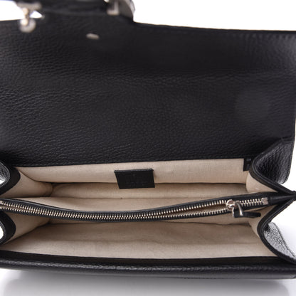 Gucci Pebbled Calfskin Small Dionysus Shoulder Bag Black 5 of 10