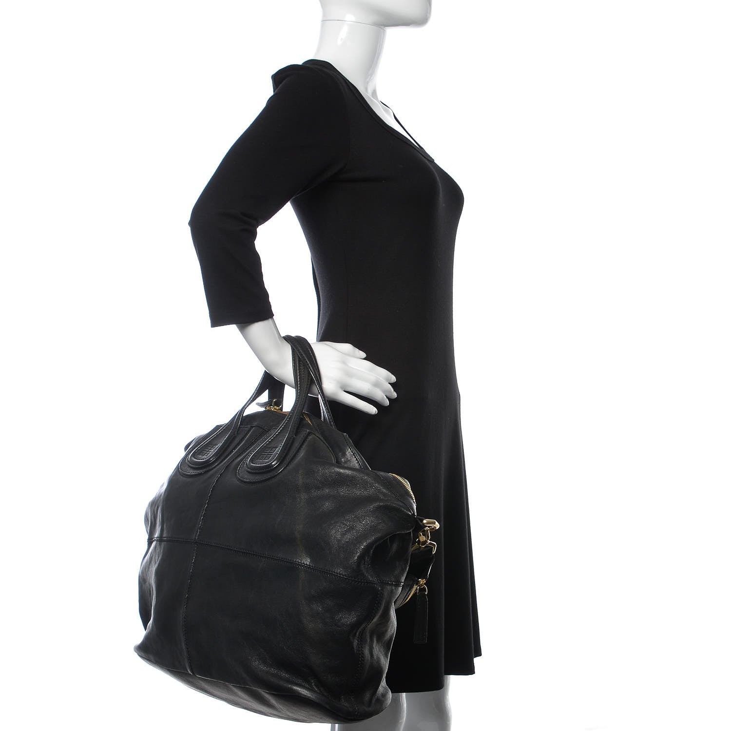 Givenchy Lambskin Large Nightingale Black 2 of 20
