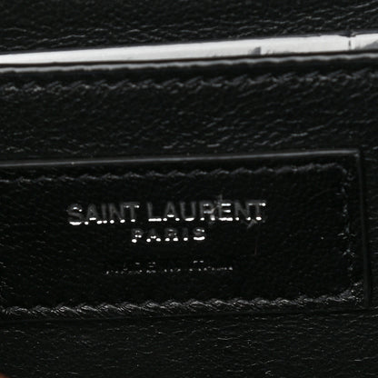 Saint Laurent Calfskin Metropolis Chain Shoulder Bag Black 6 of 9