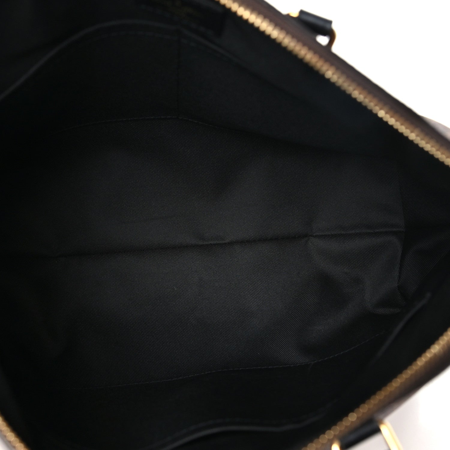 Louis Vuitton Damier Ebene Odeon Tote MM Black 5 of 9
