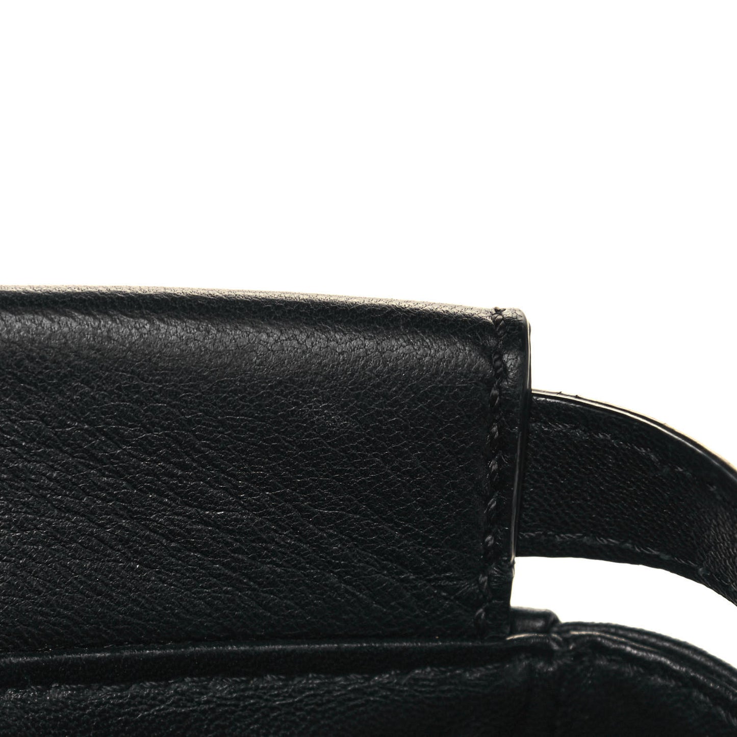 Nappa Mini Peekaboo Iconic Satchel Black