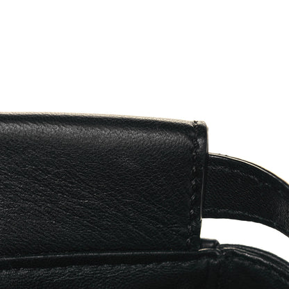 Fendi Nappa Mini Peekaboo Iconic Satchel Black 10 of 13