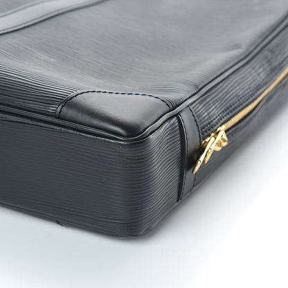 Louis Vuitton Epi Porte-Documents Voyage Briefcase Black 8 of 8