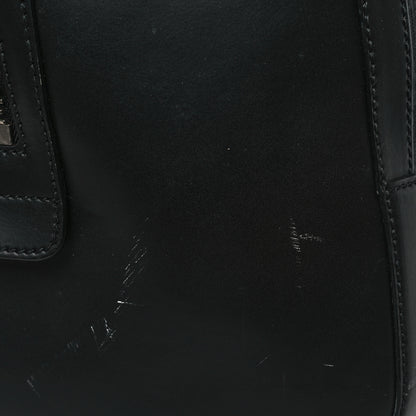 Gucci Soft GG Supreme Monogram Appia Calfskin Web Large Carry On Duffle Bag Black Grey 10 of 11