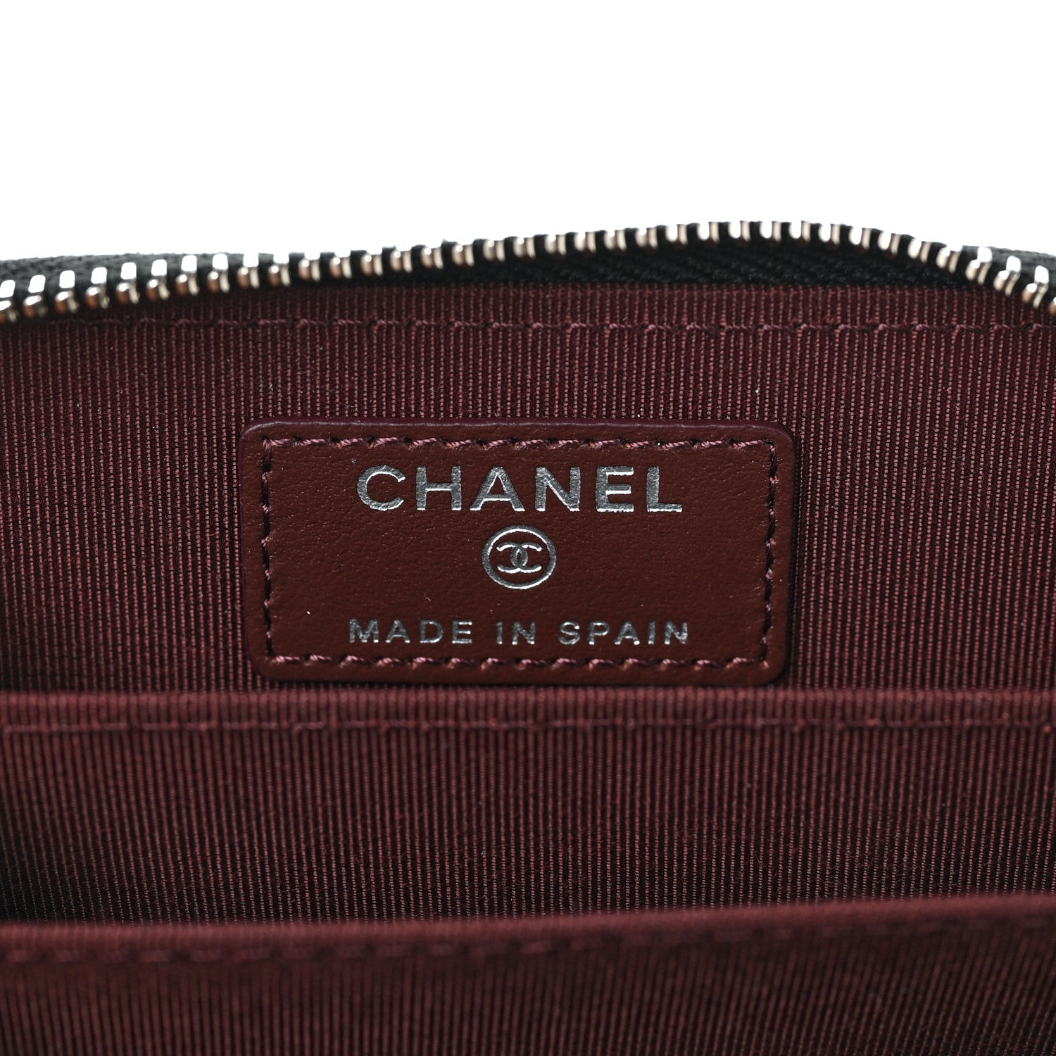 Chanel Caviar Quilted Classic Zipped Coin Purse Black 6 of 10