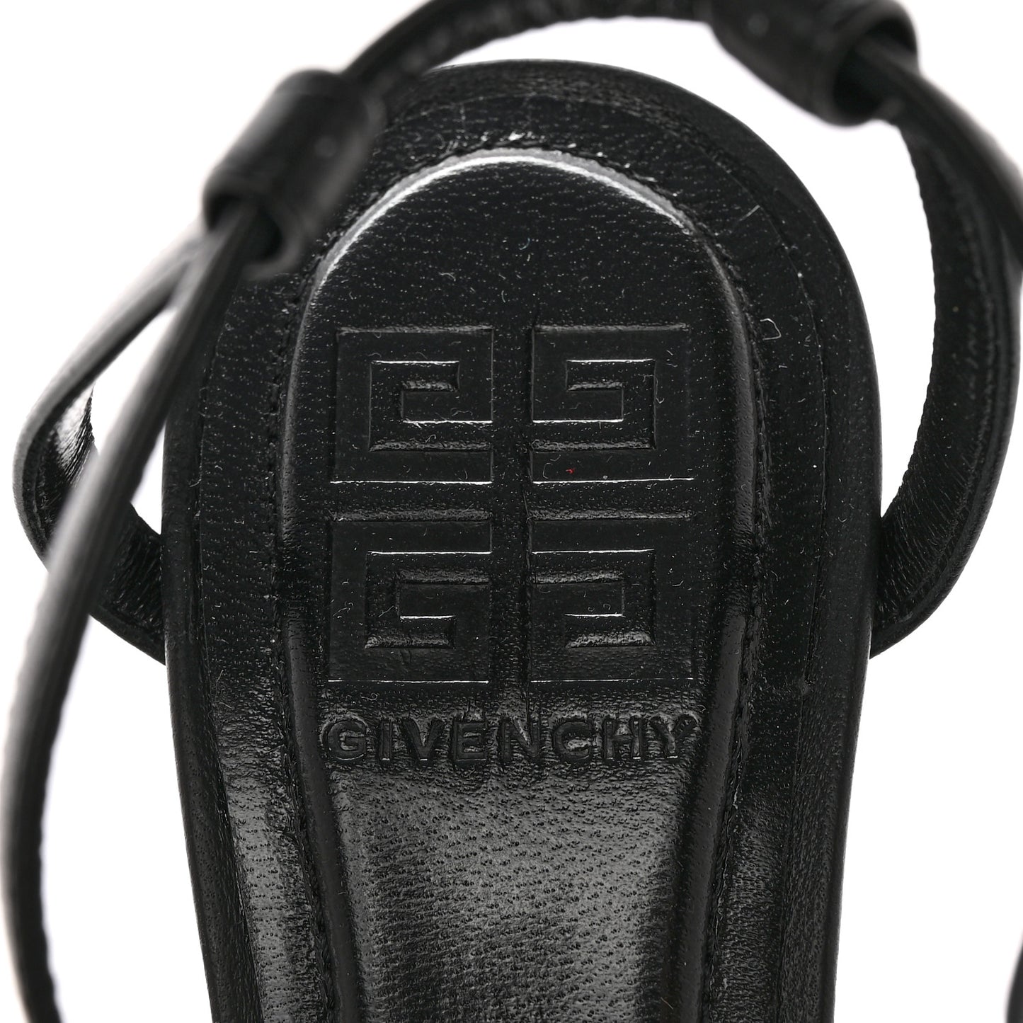 Smooth Nappa G Cube 85mm Sandals 36.5 Black