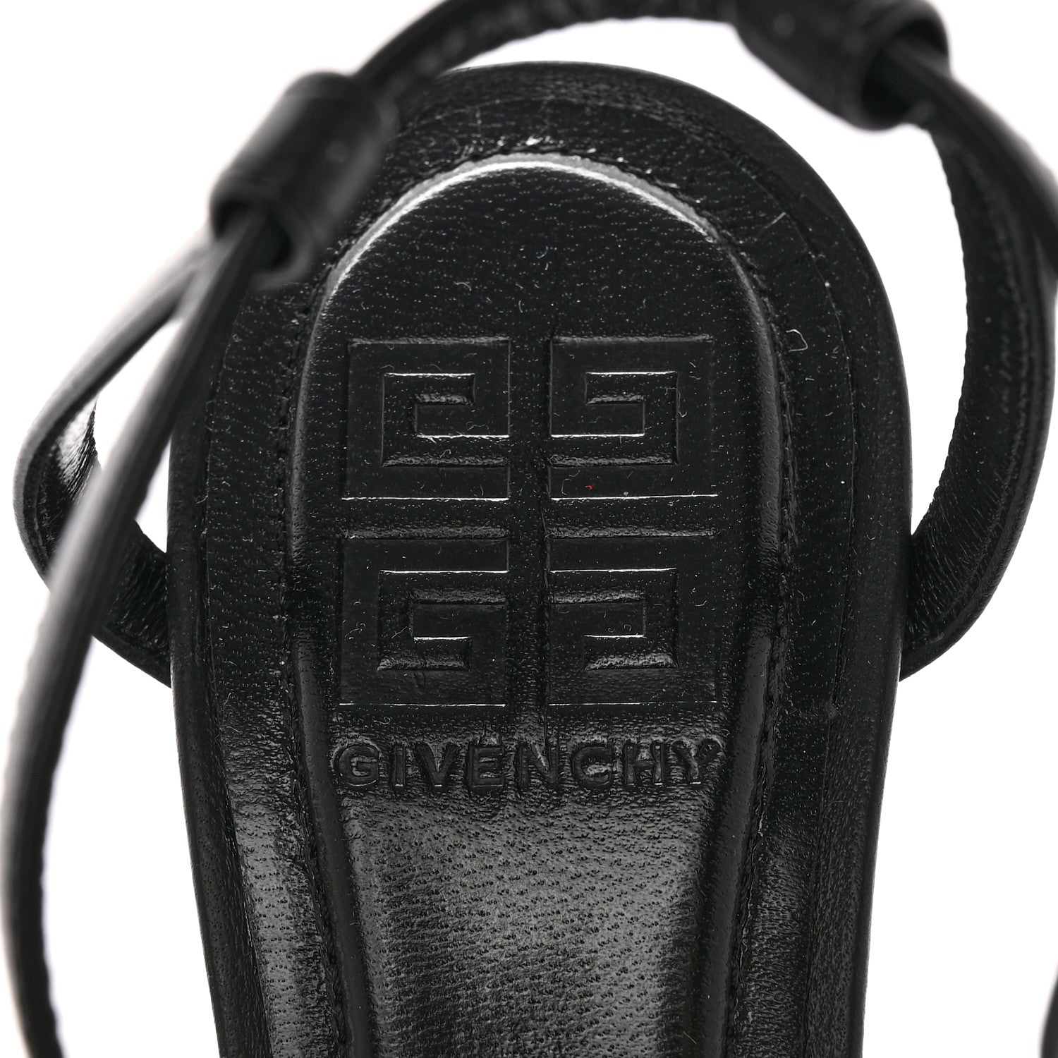 Givenchy Smooth Nappa G Cube 85mm Sandals 36.5 Black 8 of 9