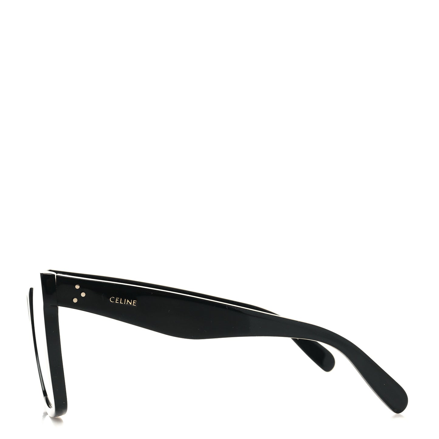 Acetate Square Sunglasses Black