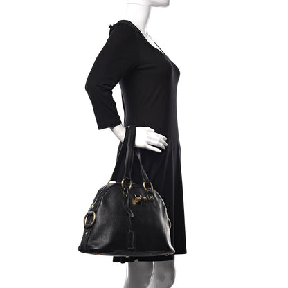 Saint Laurent Calfskin Medium Muse Black 2 of 12