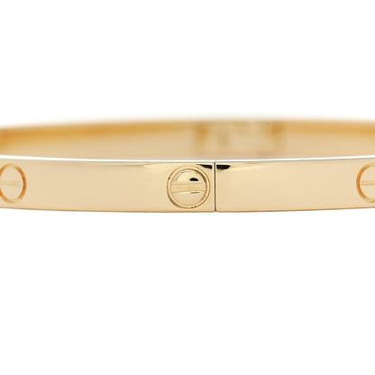 Cartier 18K Yellow Gold Small LOVE Bracelet 16 4 of 8