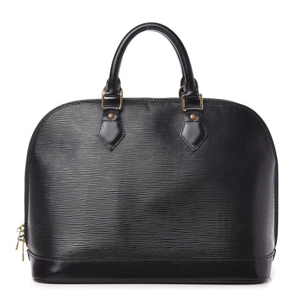 Louis Vuitton Epi Alma PM Black 1 of 11