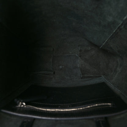 Celine Grained Calfskin Small Vertical Cabas Black 5 of 10