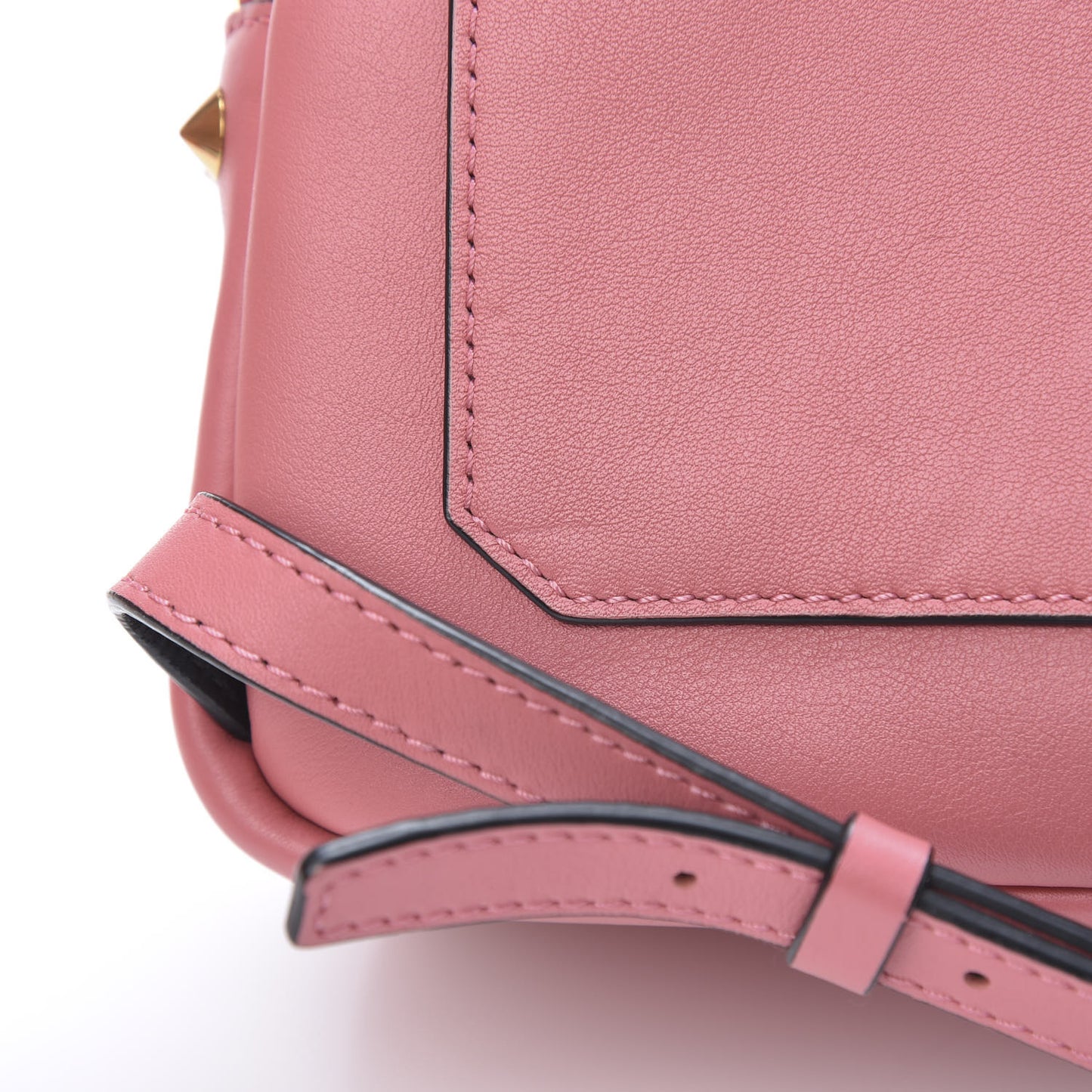 Calfskin Mini Duchess Polke Studs Backpack Pink