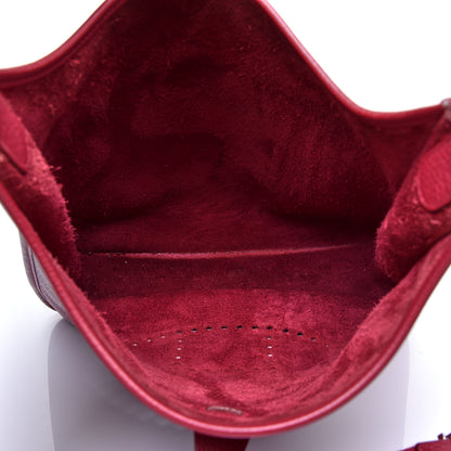 Hermes Taurillon Clemence Evelyne III PM Rubis 5 of 8