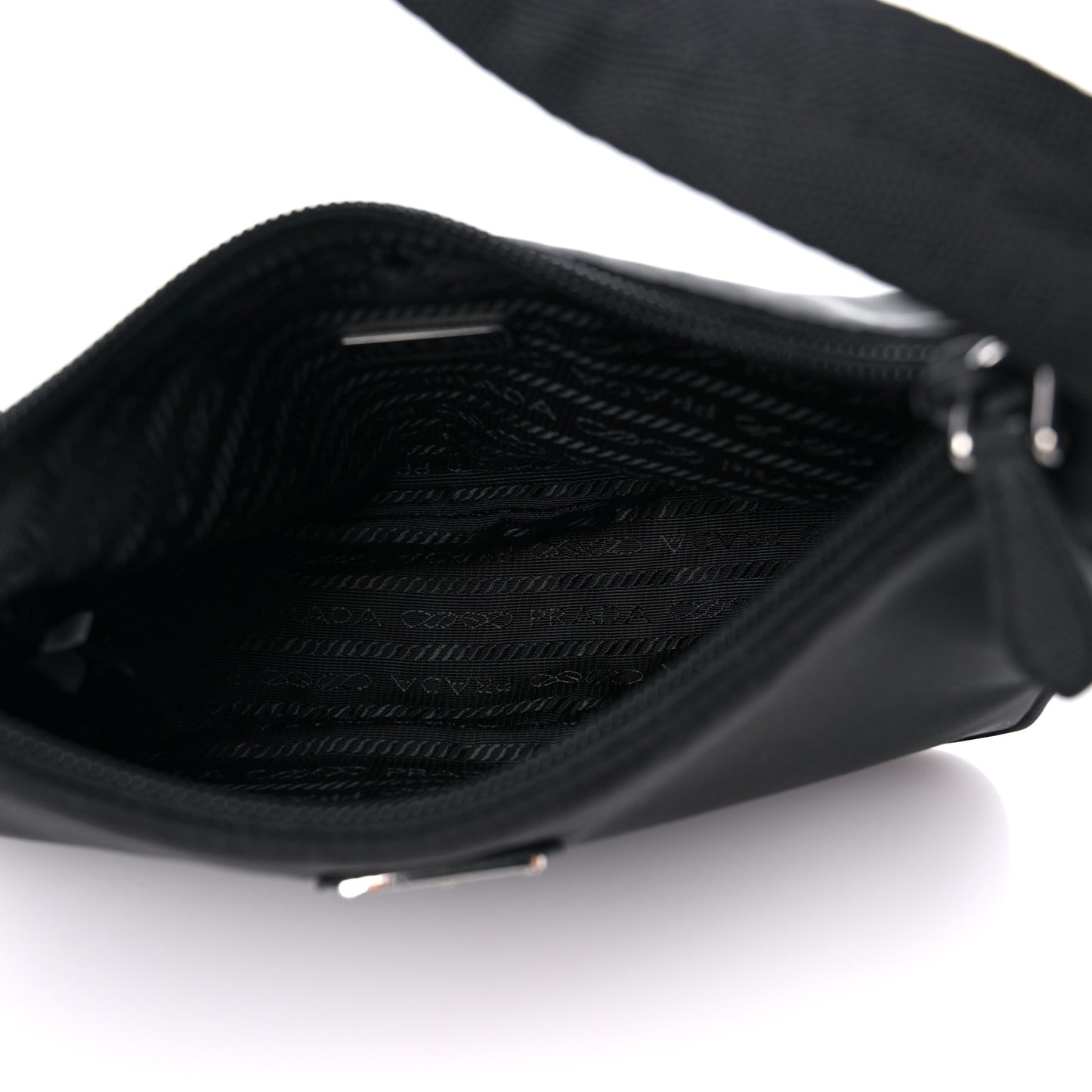 Tessuto Nylon Mini Re-Edition 2000 Bag Black