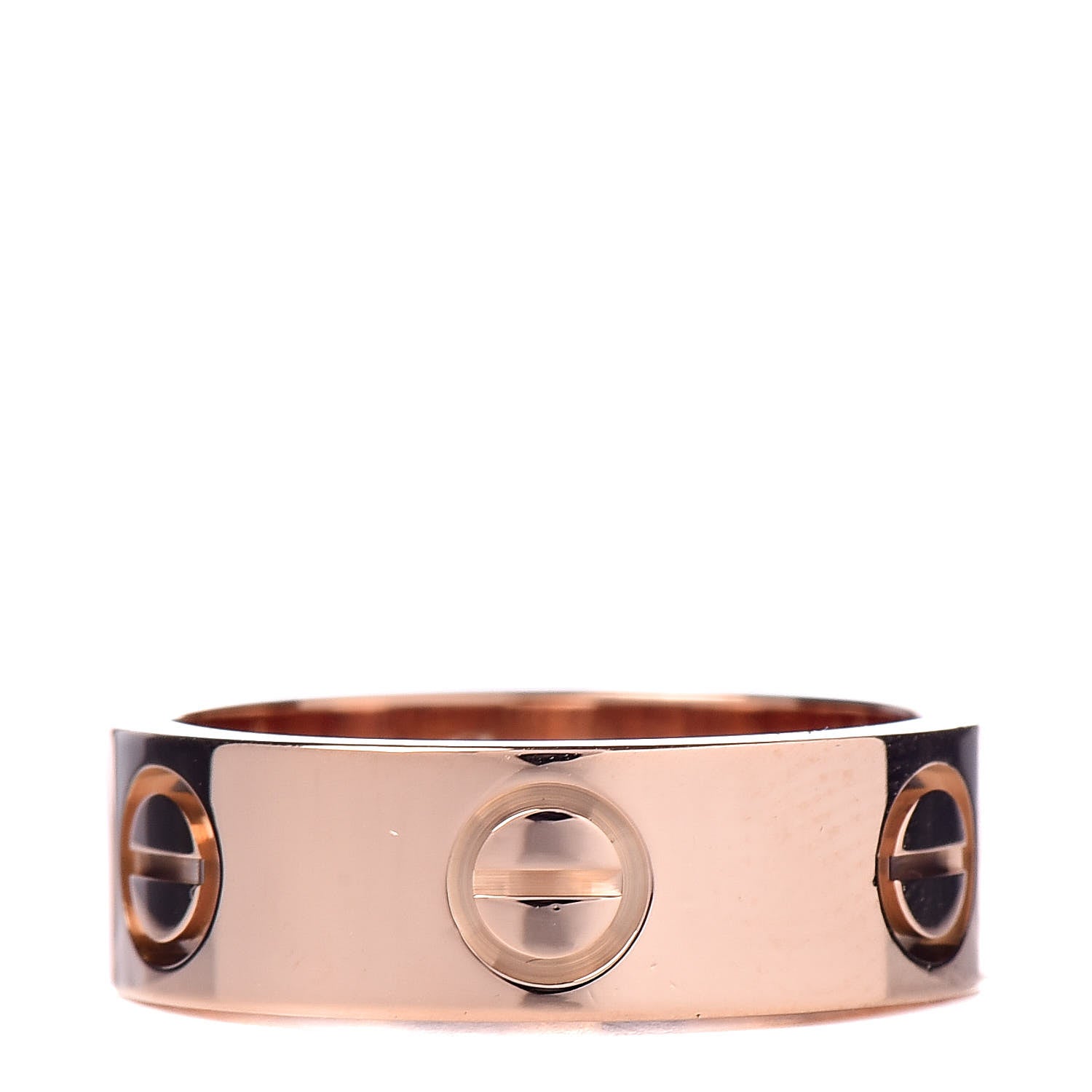 Cartier 18K Pink Gold 5.5mm LOVE Ring 48 4.5 1 of 5