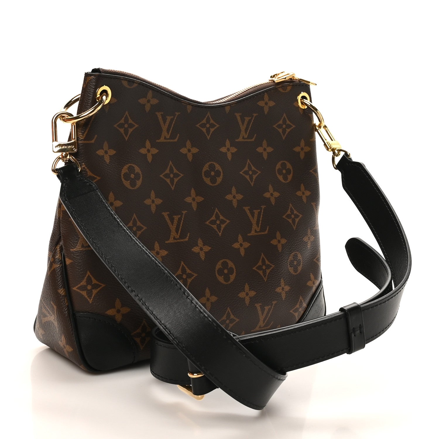 Louis Vuitton Monogram Odeon PM Black 2 of 10