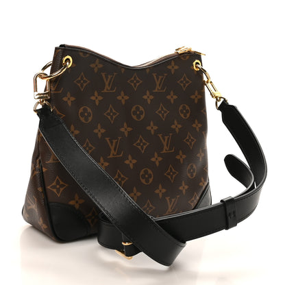 Louis Vuitton Monogram Odeon PM Black 2 of 10