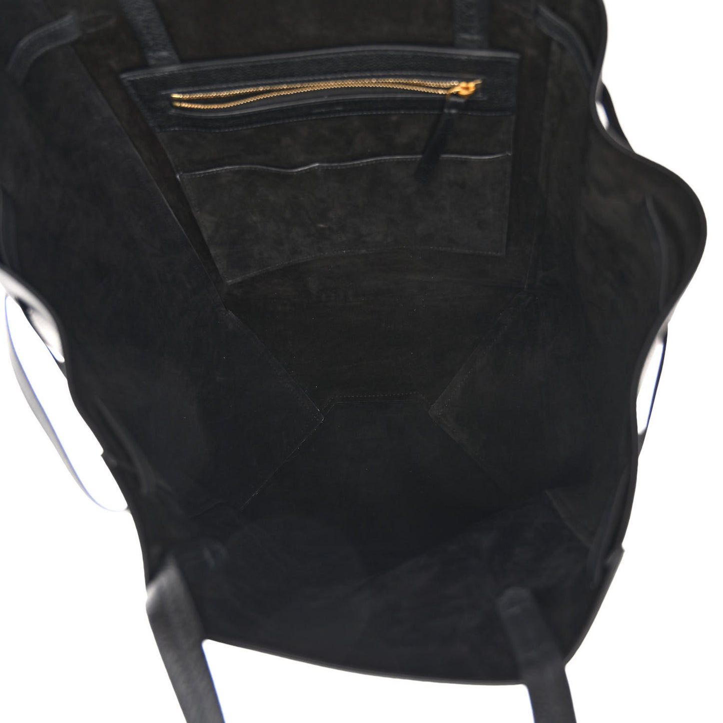 Soft Grained Calfskin Medium Belt Cabas Phantom Black