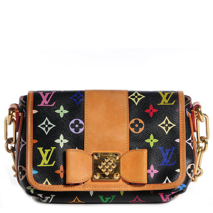 Louis Vuitton Monogram Multicolor Patti Black 1 of 12
