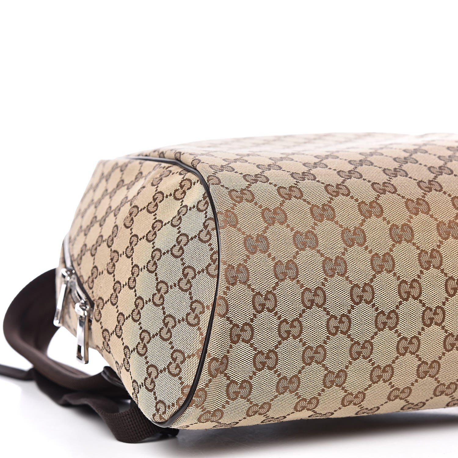 Gucci Monogram Travel Backpack Dark Brown 8 of 9