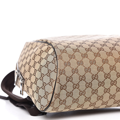 Gucci Monogram Travel Backpack Dark Brown 8 of 9