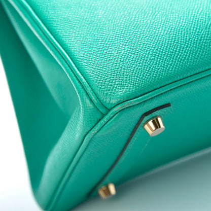 Hermes Epsom Birkin 30 Bleu Paon 11 of 22