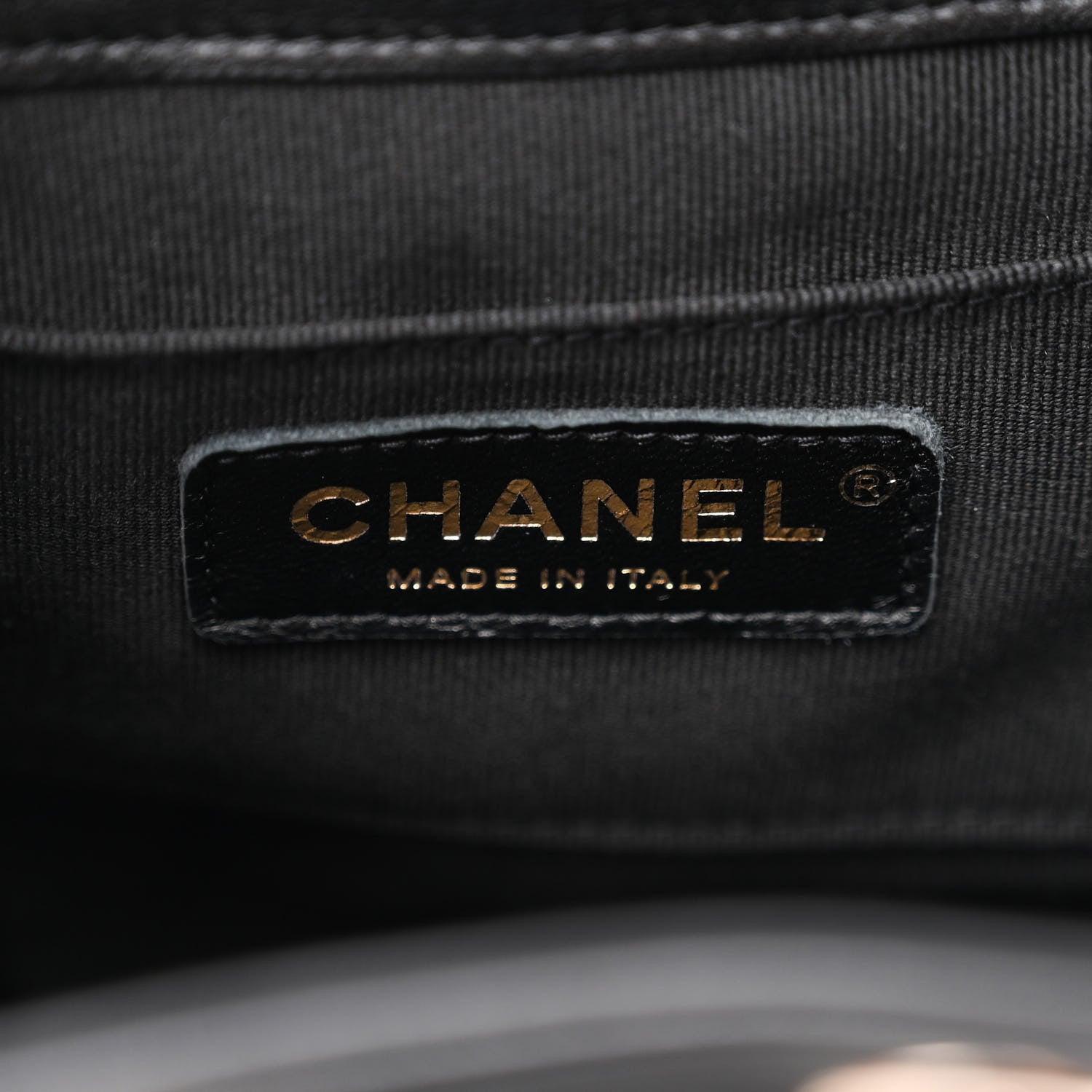 Chanel Lambskin Quilted Small Duma Drawstring Backpack Black 6 of 10