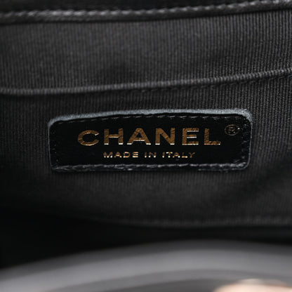 Chanel Lambskin Quilted Small Duma Drawstring Backpack Black 6 of 10