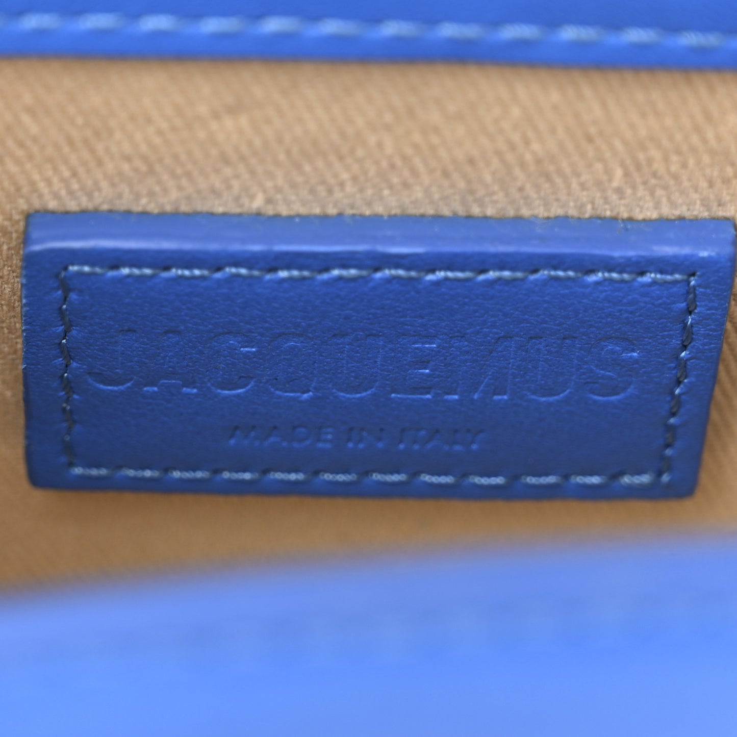 Smooth Calfskin Le Chiquito Blue