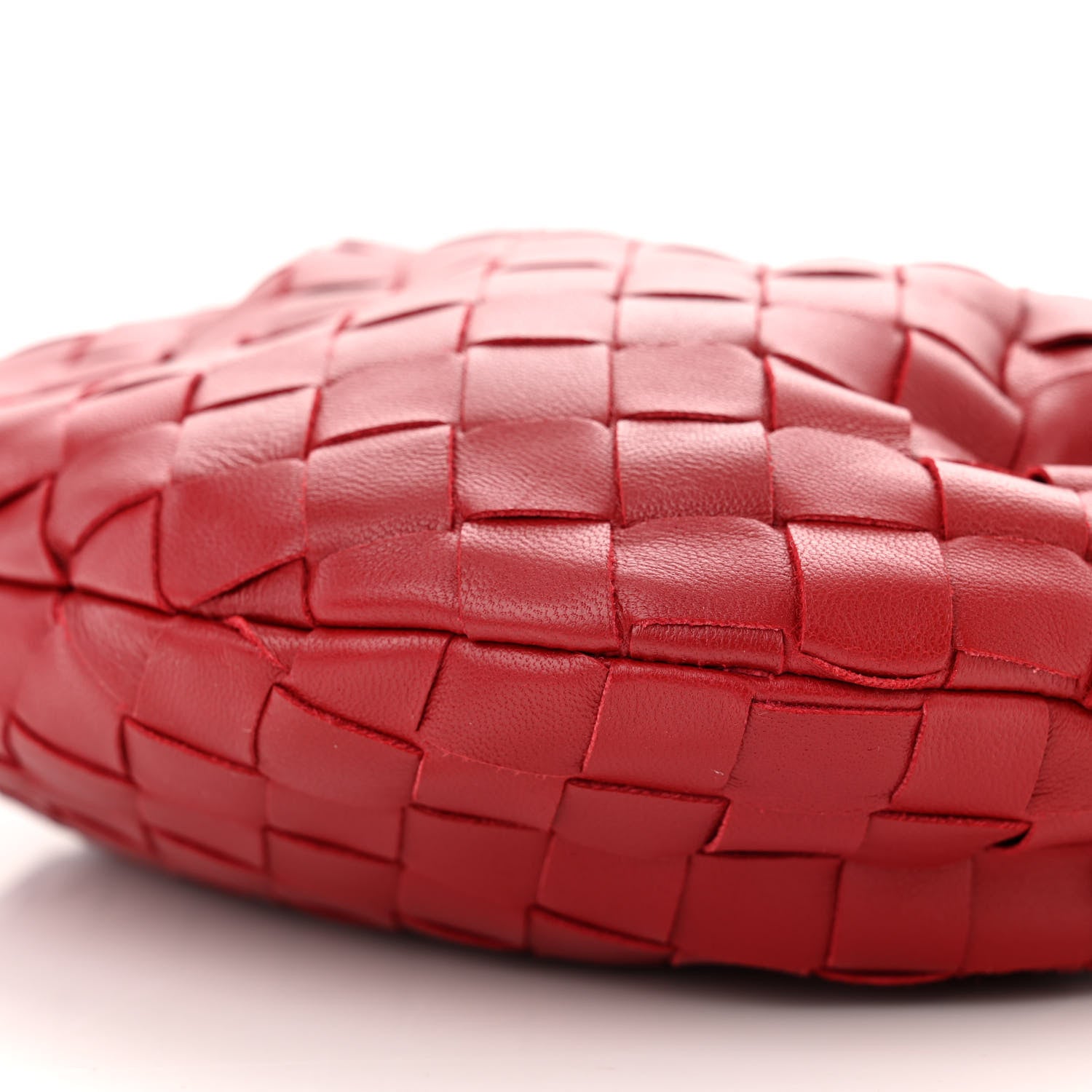 Bottega Veneta Nappa Intrecciato Mini Jodie Dark Red 10 of 10