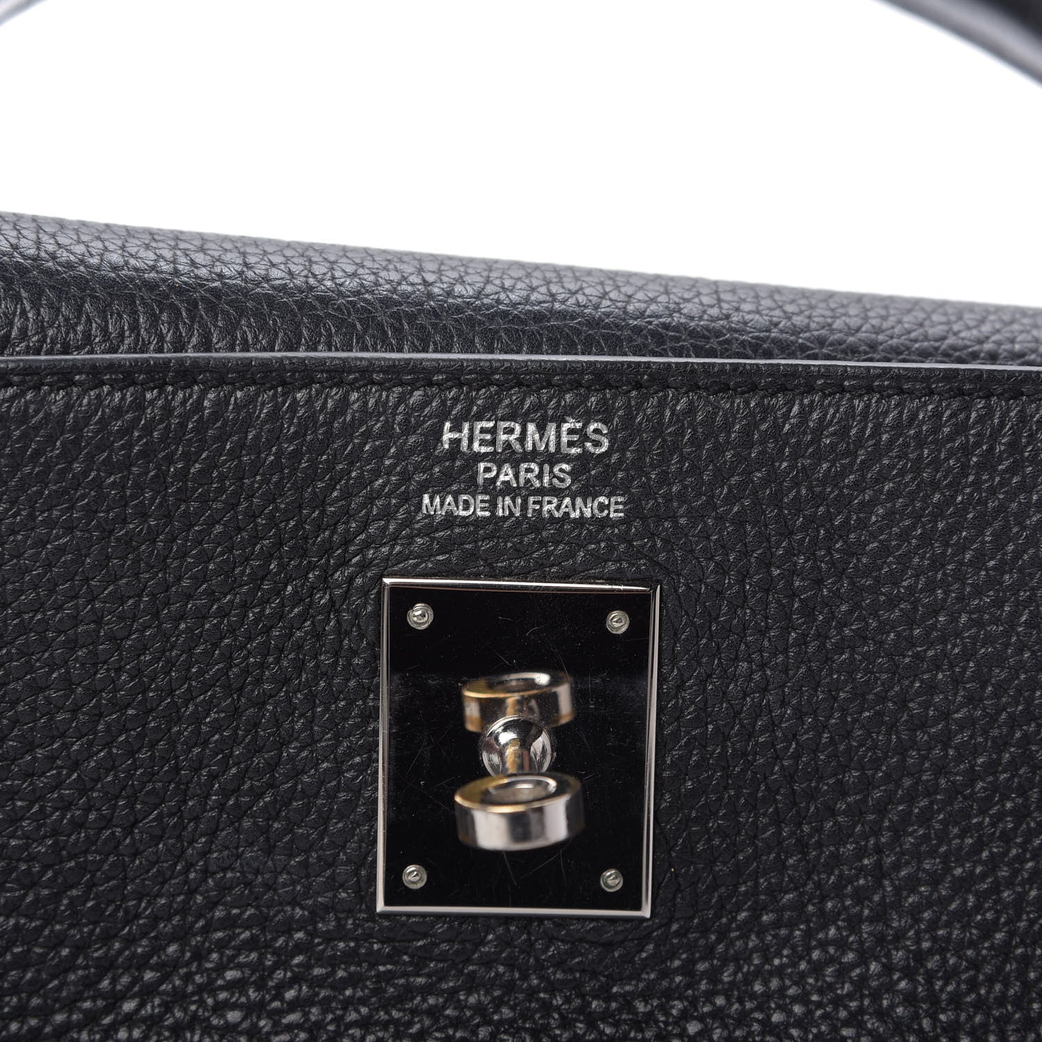 Hermes Togo Kelly Retourne 35 Black 8 of 9