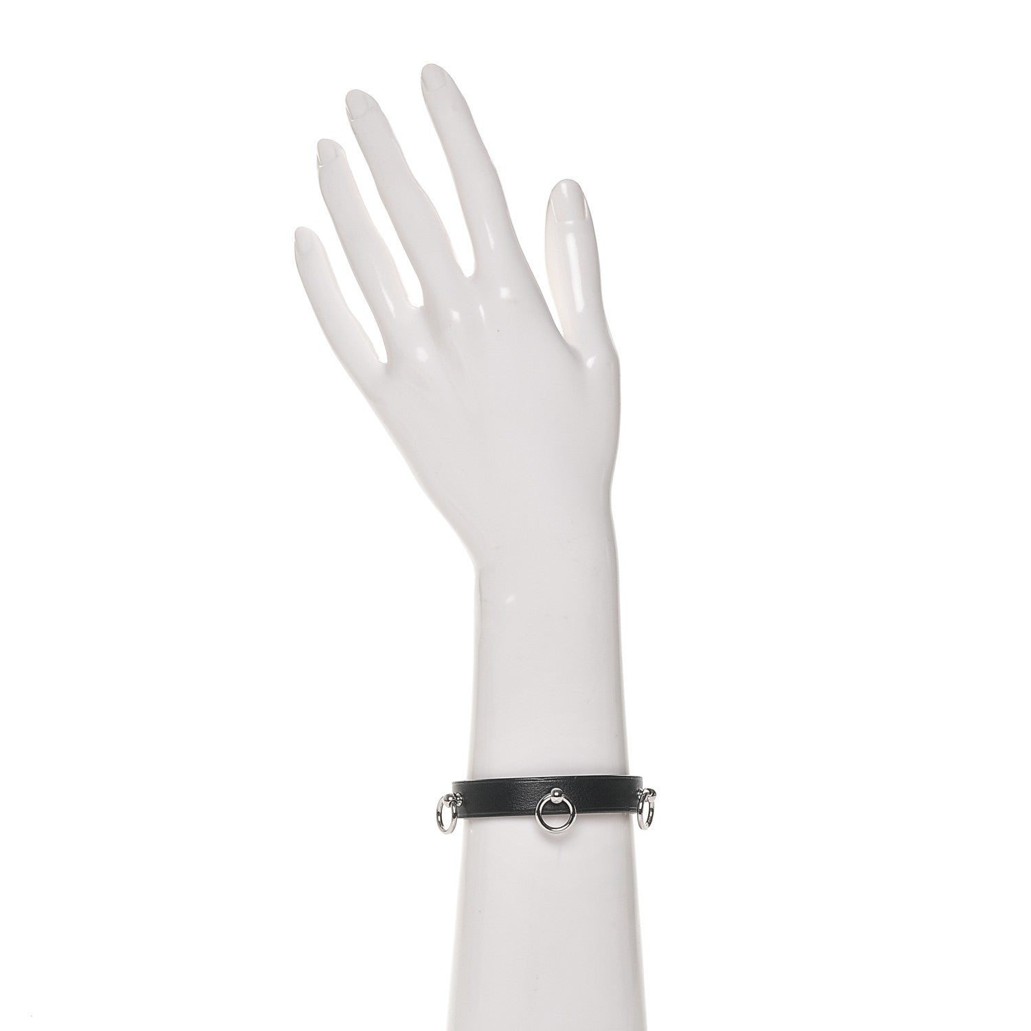 Hermes Swift Mini Dog Rings Bracelet T4 Black 2 of 6