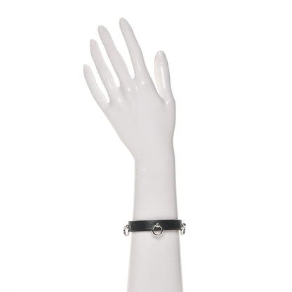 Hermes Swift Mini Dog Rings Bracelet T4 Black 2 of 6