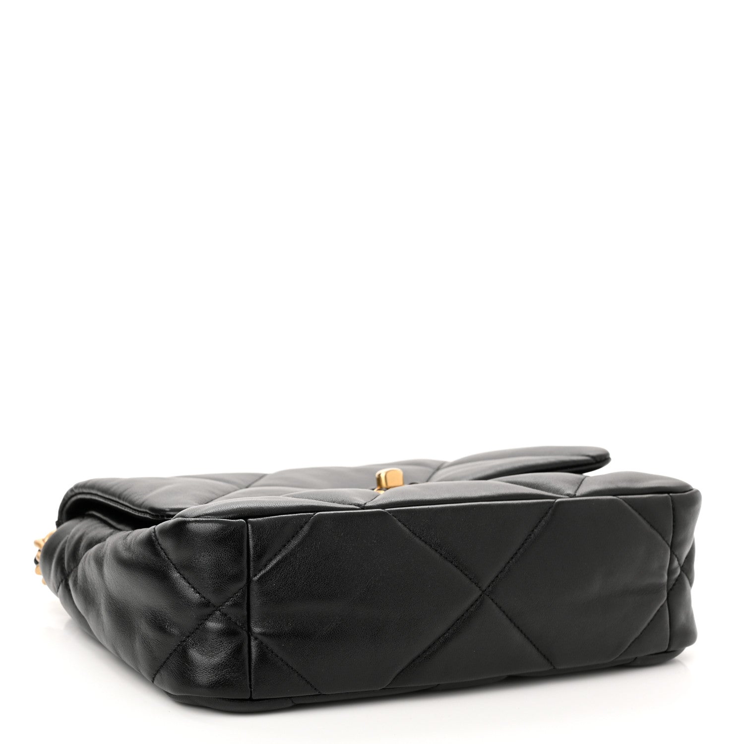 Chanel Lambskin Quilted Medium Chanel 19 Flap Black 4 of 11