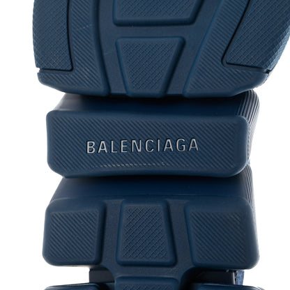 Balenciaga Technical 3D Recycled Knit Womens Speed 2.0 Sneakers 37 Monocolor Dark Navy 8 of 9