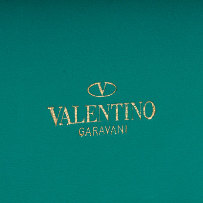 Valentino Garavani Nappa Rockstud Wristlet Clutch Opaline Green 6 of 8