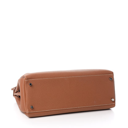 Hermes Togo Kelly Retourne 35 Gold 4 of 34
