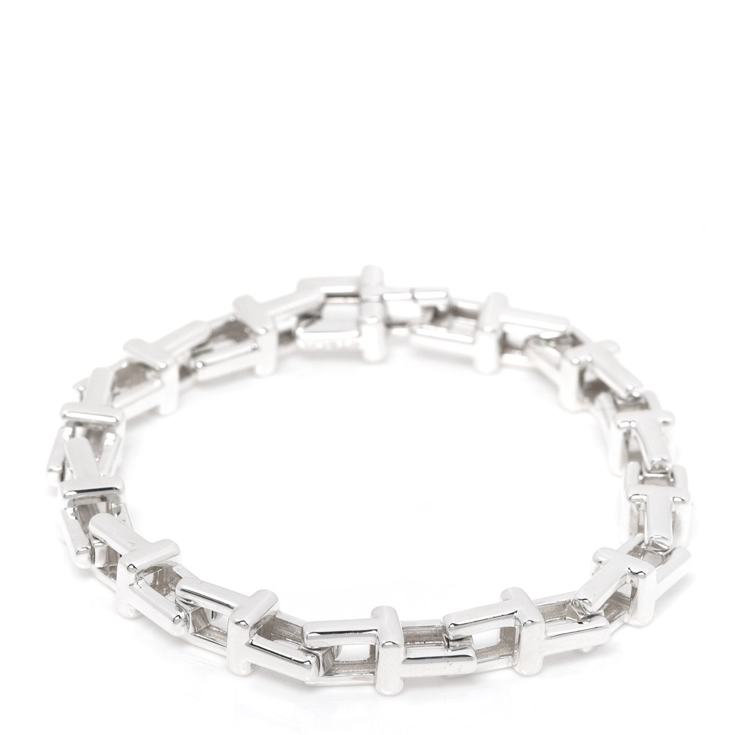 Sterling Silver T Chain Bracelet