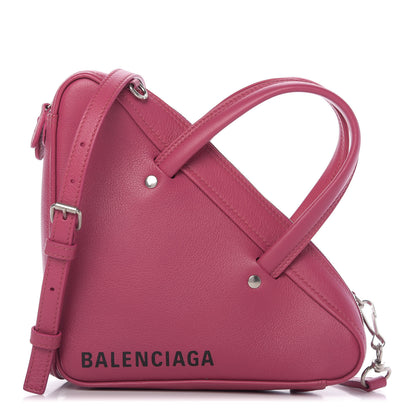 Balenciaga Calfskin XS Triangle Duffle Pink 1 of 10