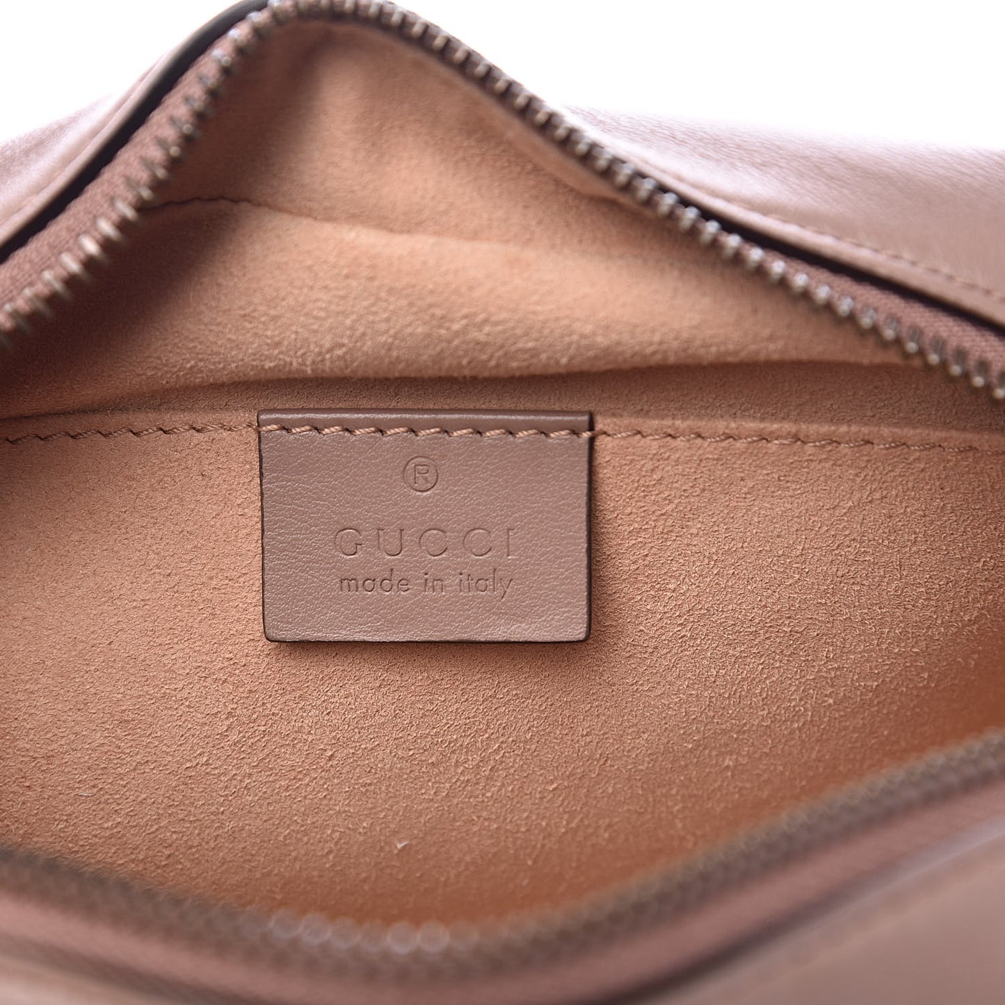 Calfskin Matelasse Mini GG Marmont Chain Shoulder Bag Porcelain Rose