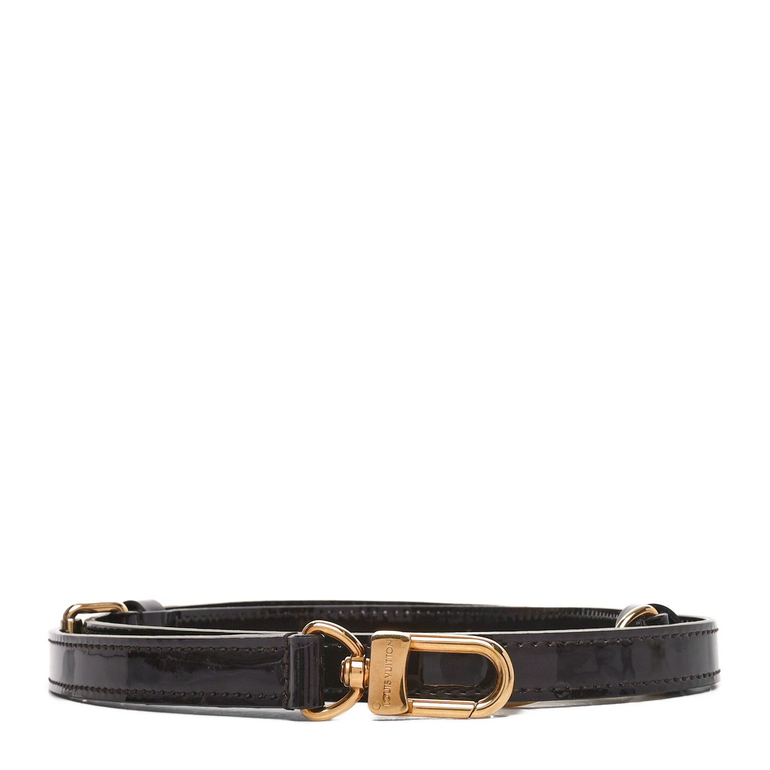 Louis Vuitton Vernis 16mm Adjustable Shoulder Strap Amarante 1 of 4