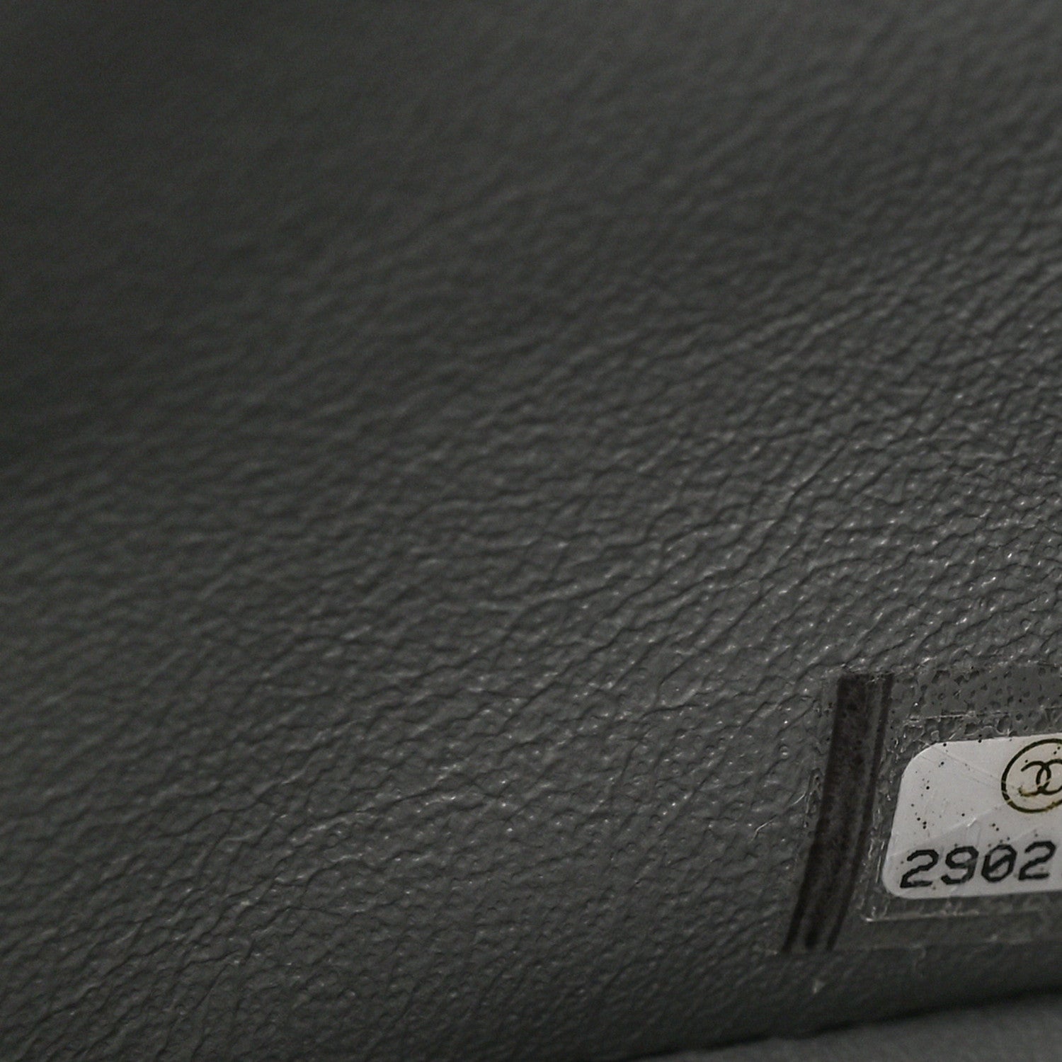 Chanel Caviar Quilted Jumbo Double Flap Grey 7 of 10