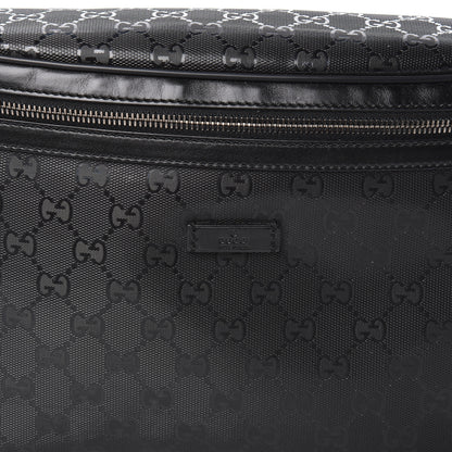Gucci Imprime Monogram Belt Bag Black 10 of 10