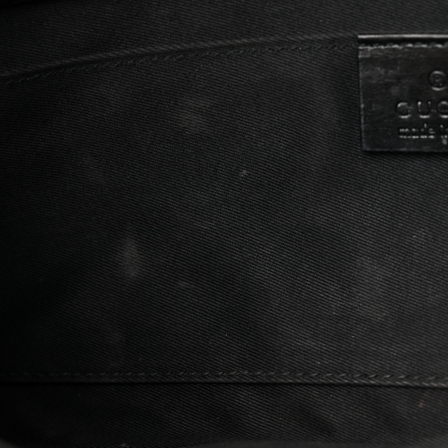 Monogram Studded Horsebit Clutch Black