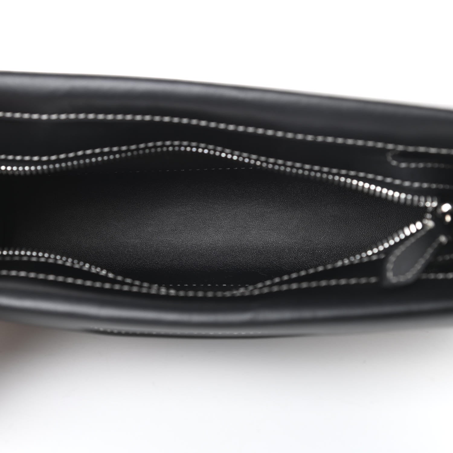 Burberry Canvas Calfskin Foldover Pocket Bag Black 7 of 14